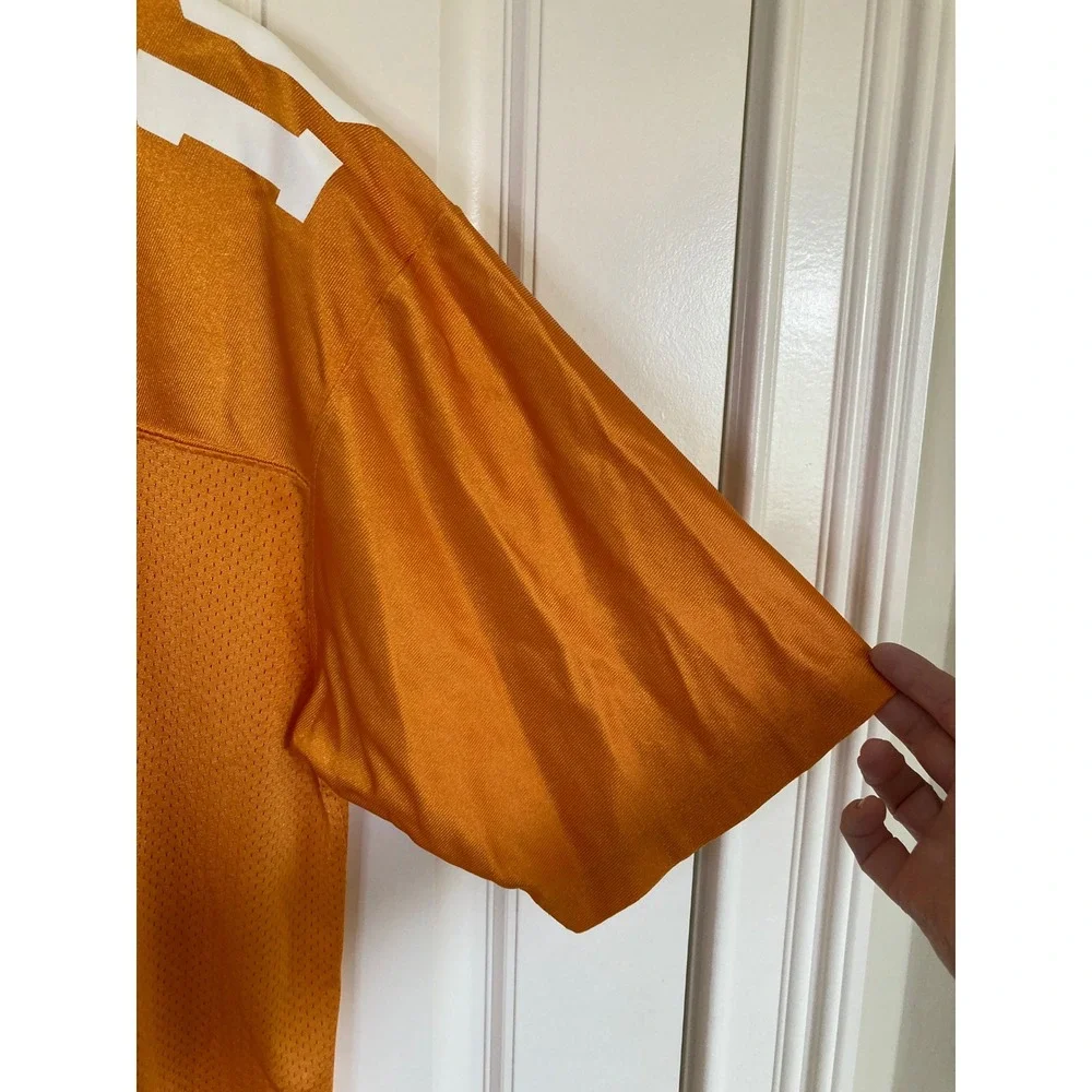 Adidas Tennessee Volunteers #10 Football Jersey Orange Mens Large NCAA Mesh